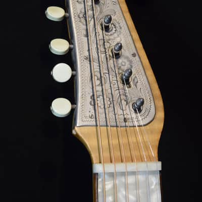 Monzino Hawaiian Square neck guitar 1920 image 9