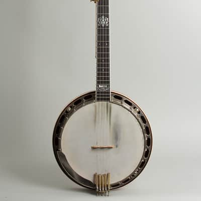 Deering Banjo Company  John Hartford 24 fret Model made for, owned and played by John Hartford 5 String Resonator Banjo (1982), ser. #1702, original black rigid foam case. image 1
