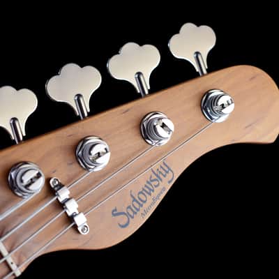 Sadowsky MetroExpress, Hybrid PJ 4 string- Black Pearl, Rosewood image 9