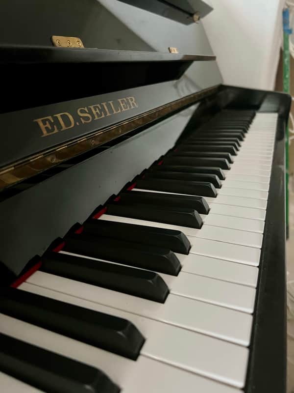 1985 Ed. Seiler Upright Piano | Handcrafted in West Germany | Mint Condition image 1