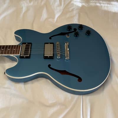 2015 Gibson Midtown Standard - Pelham Blue Metallic - Les Paul / ES-335 Hybrid - Free Pro Setup image 5