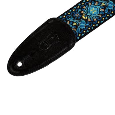 Levy's 2" 60's Hootenanny Jacquard Weave Guitar Strap image 2