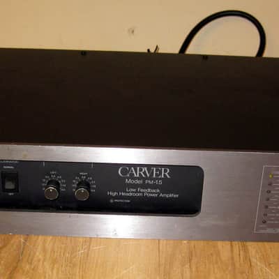 Carver PM 1.5 Magnetic Field Stereo Power Amplifier image 4