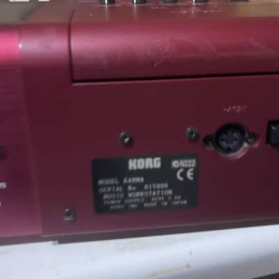 Korg Karma 2000s - Red image 8