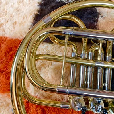 Used Jupiter JHR-752 Single French Horn 3 Valve With Case Plays Great/See Video image 17
