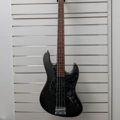MetroExpress 21-Fret Hybrid P/J Bass - Solid Silver Sparkle Metallic Hochglanz image 2
