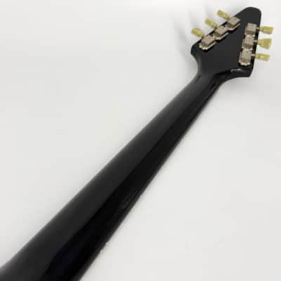 1990 Gibson Flying V ’67 Reissue – Ebony image 10