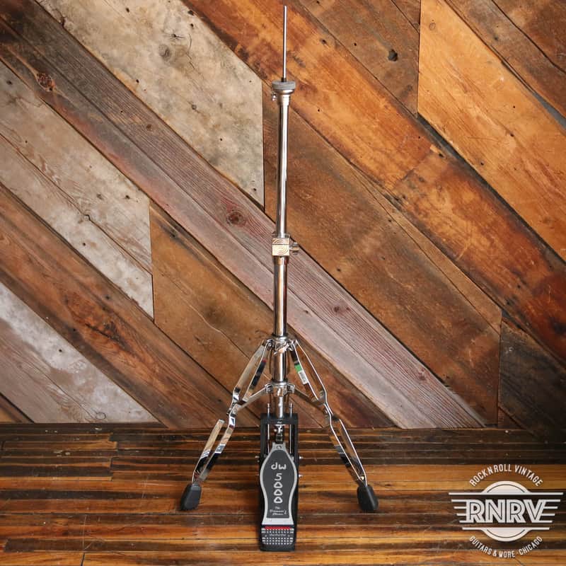 DW DWCP5500TD 5000 Series Delta II Heavy Duty Double-Braced Rotating 2-Leg Hi-Hat Stand 2020s - Chrome image 1