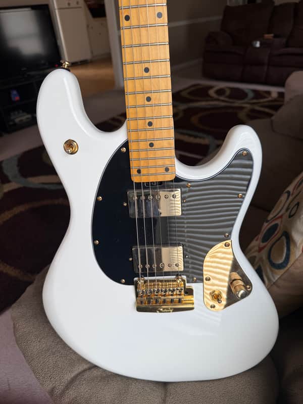 Sterling Jared Dines Signature StingRay 2023 - Present - Olympic White image 1