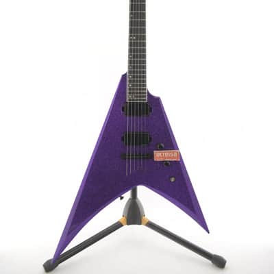 ESP USA Custom Shop Arrow V II FLBH  - Purple Sparkle imagen 2