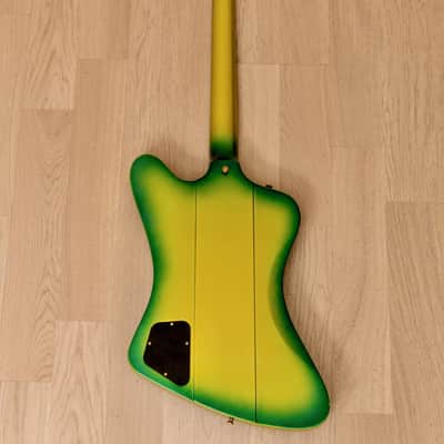 2000 Gibson Custom Shop Firebird VII Green Sparkle Burst w/ Case image 3