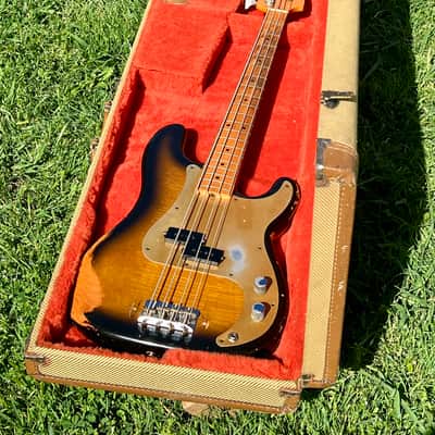 Vintage Fender Fullerton 57 Reissue Precision Bass Guitar 1982 image 19