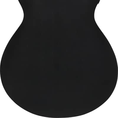 Ibanez AEG721BOT 7 String Acoustic Electric Guitar (Black Out) image 2