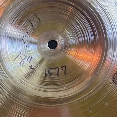 Buffalo Cymbalsmiths 18” Cay Crash 2026 - Traditional patina lathed image 5