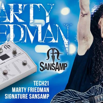 Tech 21 Marty Friedman Signature SansAmp Pedal image 5