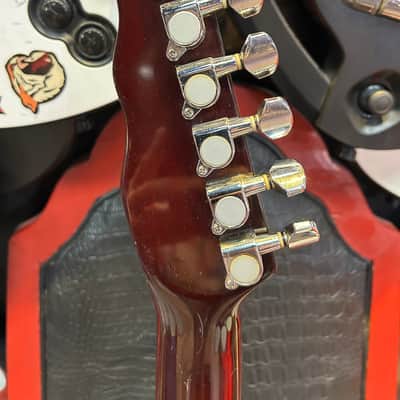 Hard Rock Academy Double Cut Electric Guitar Tobacco Sunburst (Pre-Owned) image 6