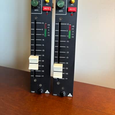 Pair! 2x Vintage 1980s Trident Trimix TR01 CB9244 Mic Pre Channel Strips Input Modules Neve image 3
