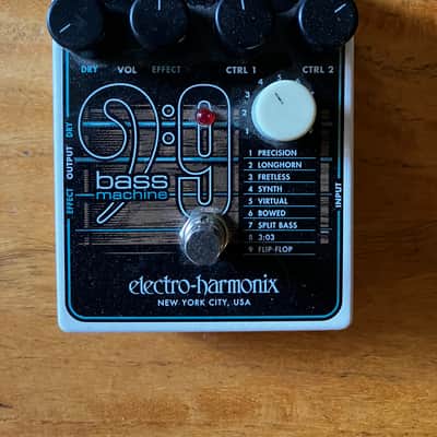 Electro-Harmonix Bass9 Bass Machine 2019 - Present - Black image 1