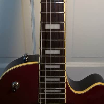 Guild DeArmond M-77--2001; Wine Red Metallic; Made in Korea; USA Gold-Tone HB Pickups; All-Original image 8