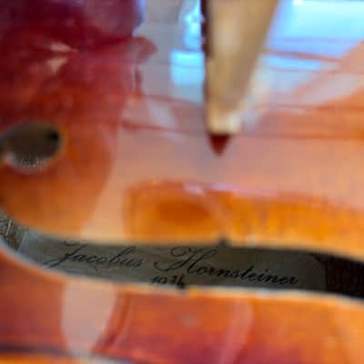 Beautiful old German 4/4 Violin Jacobus Hornsteiner 1936 - E. H. Roth Workshop Beautiful old German 4/4 Violin Jacobus Hornsteiner 1936 - E. H. Roth Workshop image 18