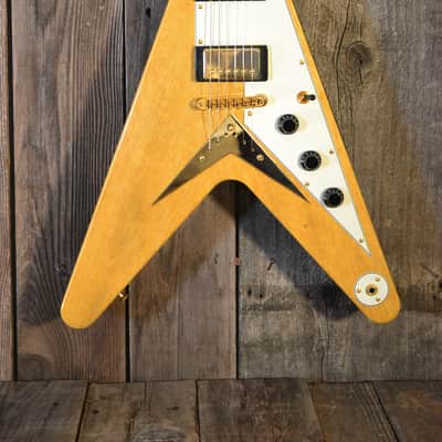 Hamer Vector Korina Flying V 2004 Natural image 3
