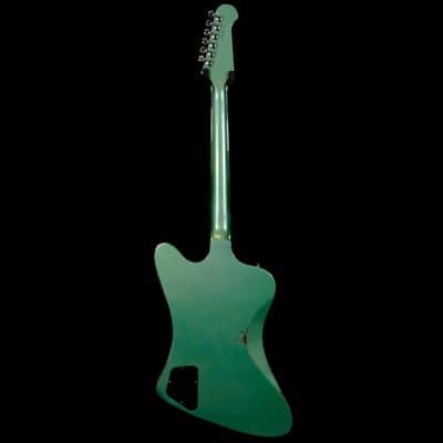 Mint Gibson Custom Dealer Select Firebird Custom Electric Guitar - Murphy Lab Heavy Aged, Inverness Green image 4