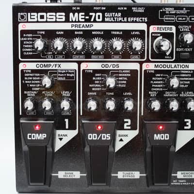 Boss ME-70 Guitar Multiple Effects Guitar Effect Pedal ZX70331 image 3