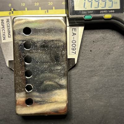 PRS Two Pairs of Chrome Humbucker Pickup Covers USED Paul Reed Smith image 12