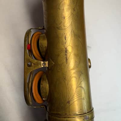King Super 20 Around 1947 - Bare Brass image 8