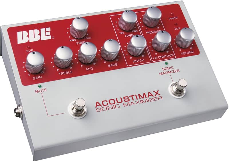 ベース BBE SONIC MAXIMIZER 411 Acoustic B120 BBE Acoustimax Sonic Maximizer Instrument Preamp Pedal | Reverb