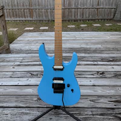 Dean MD24 Floyd Roasted Maple 2021 - Vintage Blue image 7