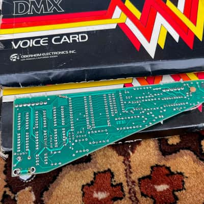 Vintage 1980s Oberheim DMX Digital Drum Machine w/ Manual & Cards *One Owner* image 4