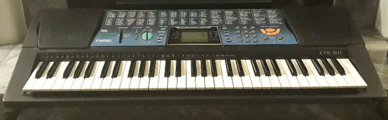 Casio CTK - 511 Electronic MIDI Keyboard image 1