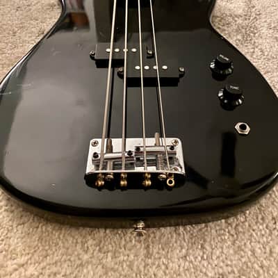 El Degas Short Scale Bass 1980s Black image 2