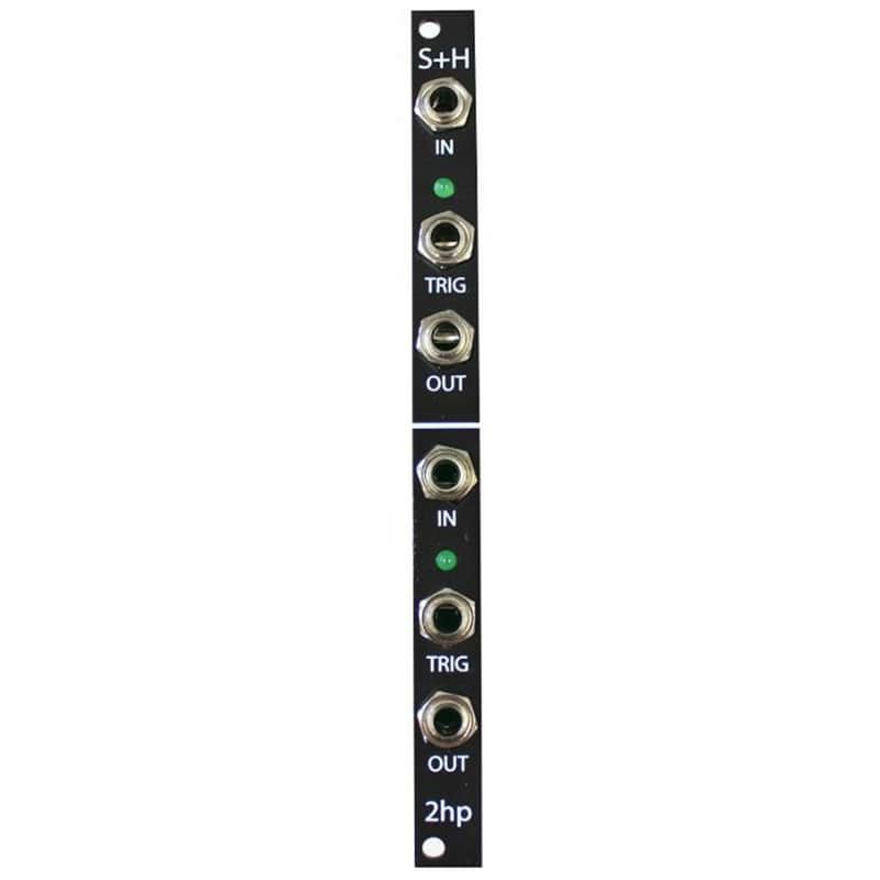 2hp S+H Eurorack Sample & Hold Module (Black) image 1