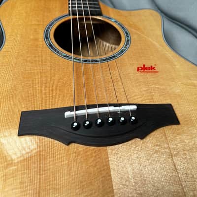 Kepma F2 Solid Top Acoustic Guitar with gig bag image 8