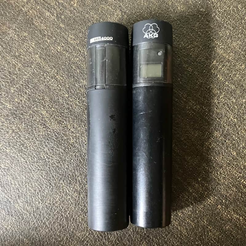 AKG HT4000 Wireless Microphone Transmitter Pair Lot of 2 image 1