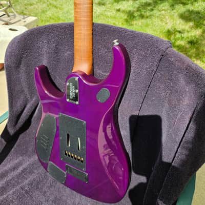 Ernie Ball Music Man JP15 2025 - Purple Maple Quilt image 6
