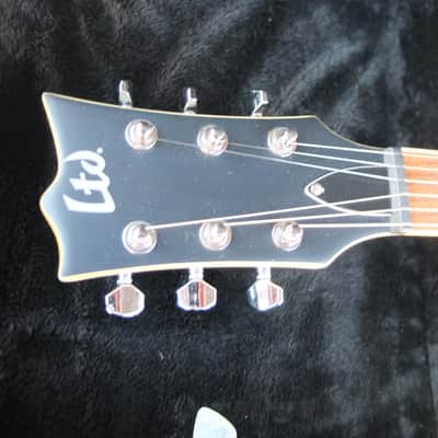 LTD By ESP EC200 Electric Guitar w/ Hardshell Case - Satin White image 3