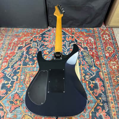 Charvel CDS-055-HH Superstrat MIJ Japan 1993 - Rare Gunmetal Blue image 11
