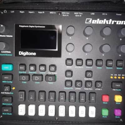 Elektron Digitone 8-Voice Digital Synthesizer 2017 - 2024 - Black image 2
