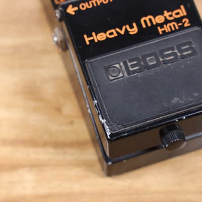 Vintage Boss HM-2 Heavy Metal (Black Label) 1988 - 1992 - Black image 11