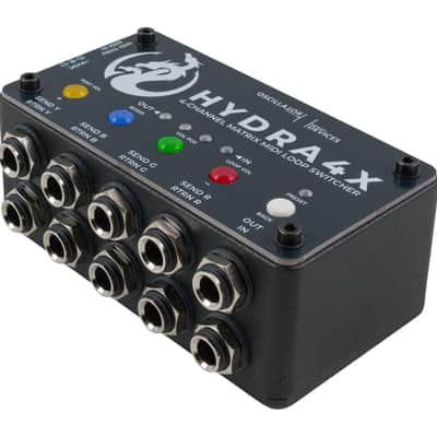 Oscillator Devices HYDRA4X Matrix MIDI Loop Switcher image 3