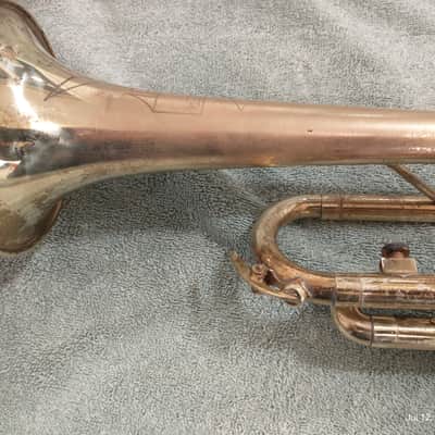 Harry Pedler & Sons American Triumph Trumpet 1950's for parts/repair image 6