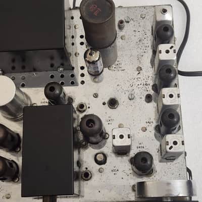 McIntosh MX110 Z Stereo Tube Preamp Tuner Receiver 1962 - 1969 - Silver image 6