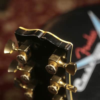 Rare 1970s Aria Pro II Les Paul Custom, Made in Japan - Transparent Black image 19