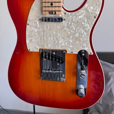 Fender American Elite Telecaster with Maple Fretboard 2016 - 2019 Aged Cherry Burst image 3
