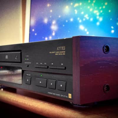 SONY CDP-X777ES 💥RARE💥 Vintage Premium ES CD Deck XLR Inputs Wood Panels image 3