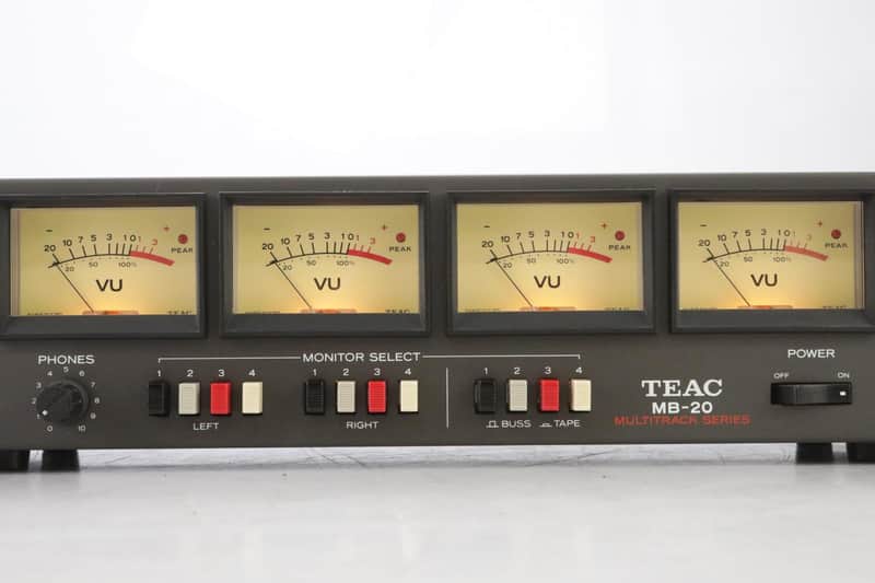 Teac MB-20 Meter Bridge for Model 2A Analog Mixer #45585 | Reverb