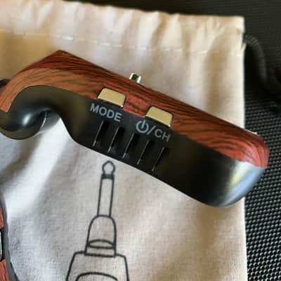 GitaFish Wireless Guitar System GitaFish 2020 Brown Black image 3